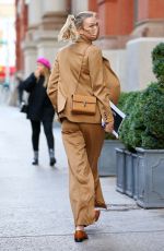 KARLIE KLOSS Out and About in New York 10/27/2021