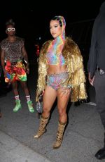 KARRUECHE TRAN Arrives at Cardi B
