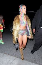KARRUECHE TRAN Arrives at Cardi B