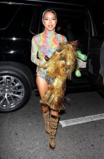 KARRUECHE TRAN Arrives at Cardi B