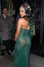 KARRUECHE TRAN Arrives at Doja Cat