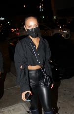 KARRUECHE TRAN at Catch LA in West Hollywood 10/08/2021