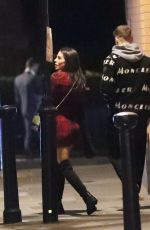 KASEY KC OSBORNE and Kori Sampson Out for Dinner in London 10/22/2021