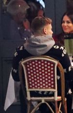 KASEY KC OSBORNE and Kori Sampson Out for Dinner in London 10/22/2021