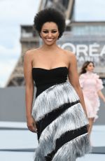 KAT GRAHAM at Le Defile L’Oreal Paris 2021 Show at Paris Fashion Week 10/03/2021