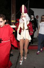 KATE BECKINSALE Leaves a Halloween Party in Los Angeles 10/30/2021