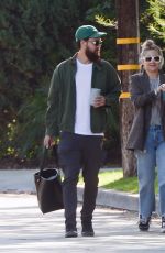 KATE HUDSON and Danny Fujikawa Out in Los Angeles 10/21/2021