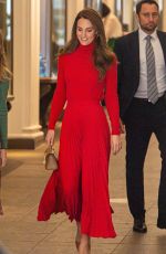 KATE MIDDLETON at Taking Action on Addiction Campaign Launch in London 10/19/2021