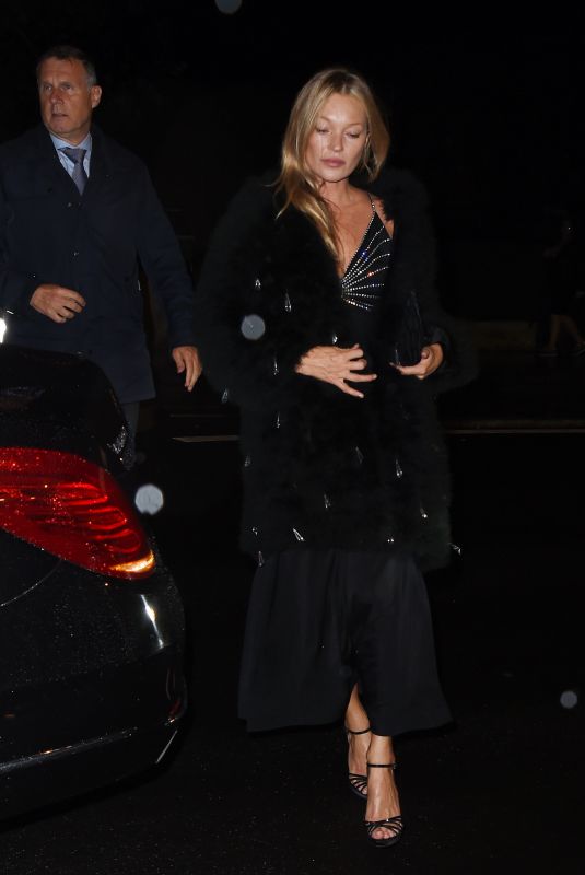 KATE MOSS Night Out in Paris 10/02/2021