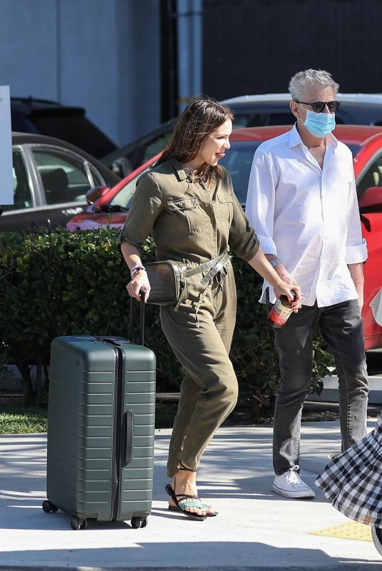 KATHARINE MCPHEE and David Foster Out in Beverly Hills 10/28/2021