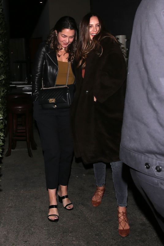 KATHARINE MCPHEE Out for Dinner with Friends at Craig