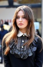 KATHERINE LANGFORD at Miu Miu Womenswear Spring/Summer 2022 Show in Paris 10/05/2021