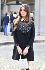 KATHERINE LANGFORD at Miu Miu Womenswear Spring/Summer 2022 Show in Paris 10/05/2021