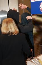 KATHY and PARIS HILTON at Ronald Reagan Airport in Arlington 10/19/2021