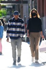 KATIE HOLMES Out with a Friend in New York 10/09/2021