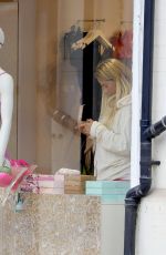 KATIE PRICE Out Shopping in London 10/19/2021