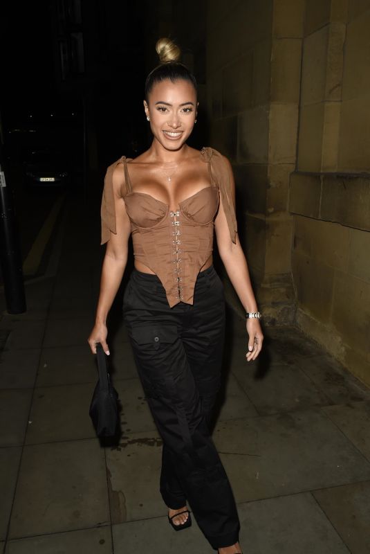 KAZIMIR KAZ CROSSLEY Night Out at Peter Street Kitchen in Manchester 10/13/2021