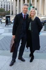 KELLI GIDDISH on the Set of Law and Order: Special Victims Unit in New York 10/20/2021