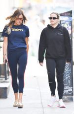 KELLY and SEA LOUISE BENSIMON Heading to a Gym in New York 10/03/2021