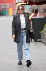 KELLY BROOK at Heart Radio in London 10/19/2021
