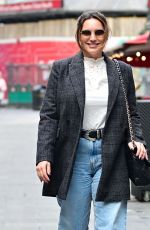 KELLY BROOK at Heart Radio in London 10/19/2021