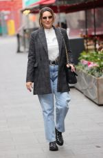 KELLY BROOK at Heart Radio in London 10/19/2021