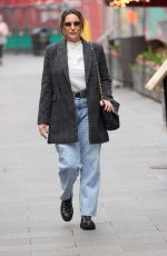 KELLY BROOK at Heart Radio in London 10/19/2021