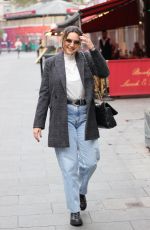 KELLY BROOK at Heart Radio in London 10/19/2021