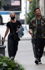 KELLY RIPA and Mark Consuelos Out in New York 10/10/2021