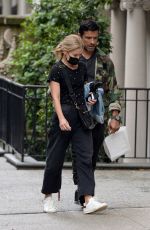KELLY RIPA and Mark Consuelos Out in New York 10/10/2021