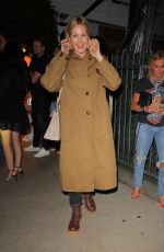 KELLY RUTHERFORD Out for Dinner at Giorgio Baldi in Santa Monica 10/01/2021