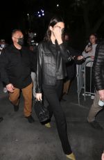 KENDALL JENNER Arrives at Lakers vs Suns Game at Staples Center 10/22/2021