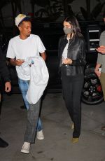 KENDALL JENNER Arrives at Lakers vs Suns Game at Staples Center 10/22/2021