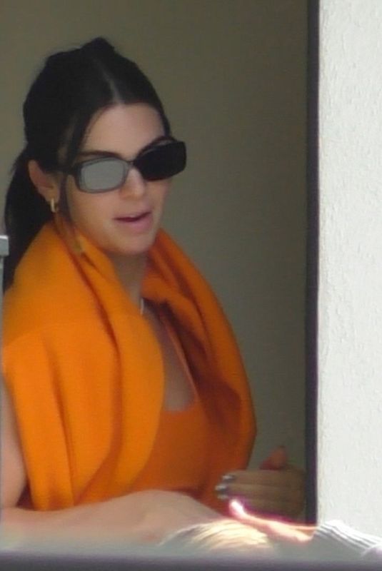 KENDALL JENNER Leaves Forma Pilates in West Hollywood 10/22/2021