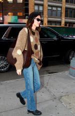 KENDALL JENNER Leaves Her Apartment in New York 10/13/2021