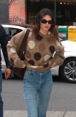 KENDALL JENNER Leaves Her Apartment in New York 10/13/2021