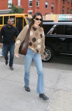 KENDALL JENNER Leaves Her Apartment in New York 10/13/2021