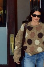 KENDALL JENNER Leaves Her Apartment in New York 10/13/2021