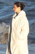 KENDALL JENNER on the Set of Alo Yoga Photoshoot in Malibu 10/13/2021