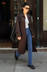 KENDALL JENNER Out and About in New York 10/14/2021