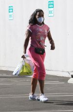 KENYA MOORE Arrives at Dance Practice in Los Angeles 10/02/2021