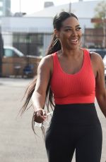 KENYA MOORE Arrives at Dance Studio in Los Angeles 10/06/2021