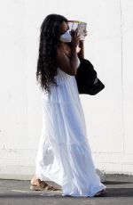 KENYA MOORE Arrives at Dancing With the Stars Rehearsal in Los Angeles 10/10/2021
