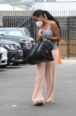 KENYA MOORE Arrives at DWTS Rehersals 10/07/2021