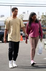 KENYA MOORE at Dance Studio in Los Angeles 10/24/2021