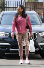 KENYA MOORE at Dance Studio in Los Angeles 10/24/2021