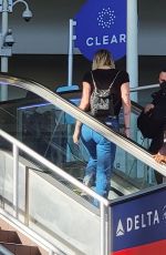 KESHA SEBERT at LAX Airport in Los Angeles 10/10/2021