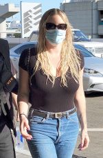 KESHA SEBERT at LAX Airport in Los Angeles 10/10/2021
