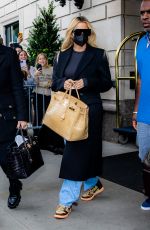 KHLOE KARDASHIAN and KRIS JENNER Out at Central Park in New York  10/09/2021
