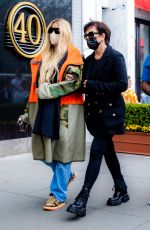 KHLOE KARDASHIAN and KRIS JENNER Out at Central Park in New York  10/09/2021